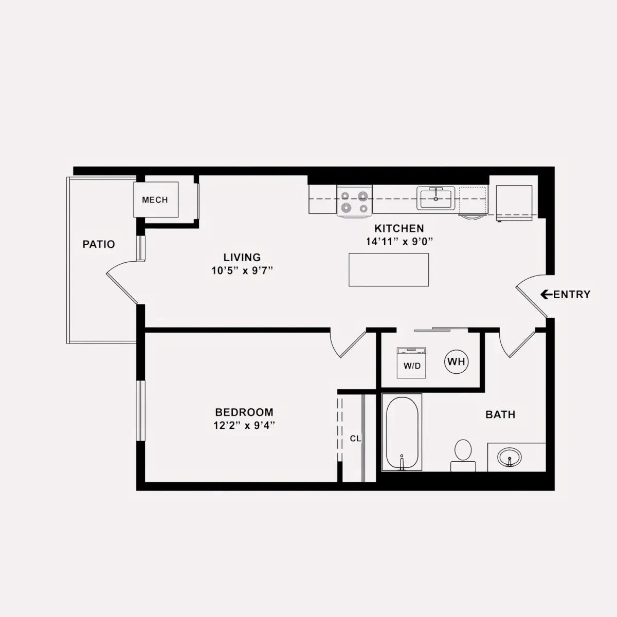 3 Rooms view 1
