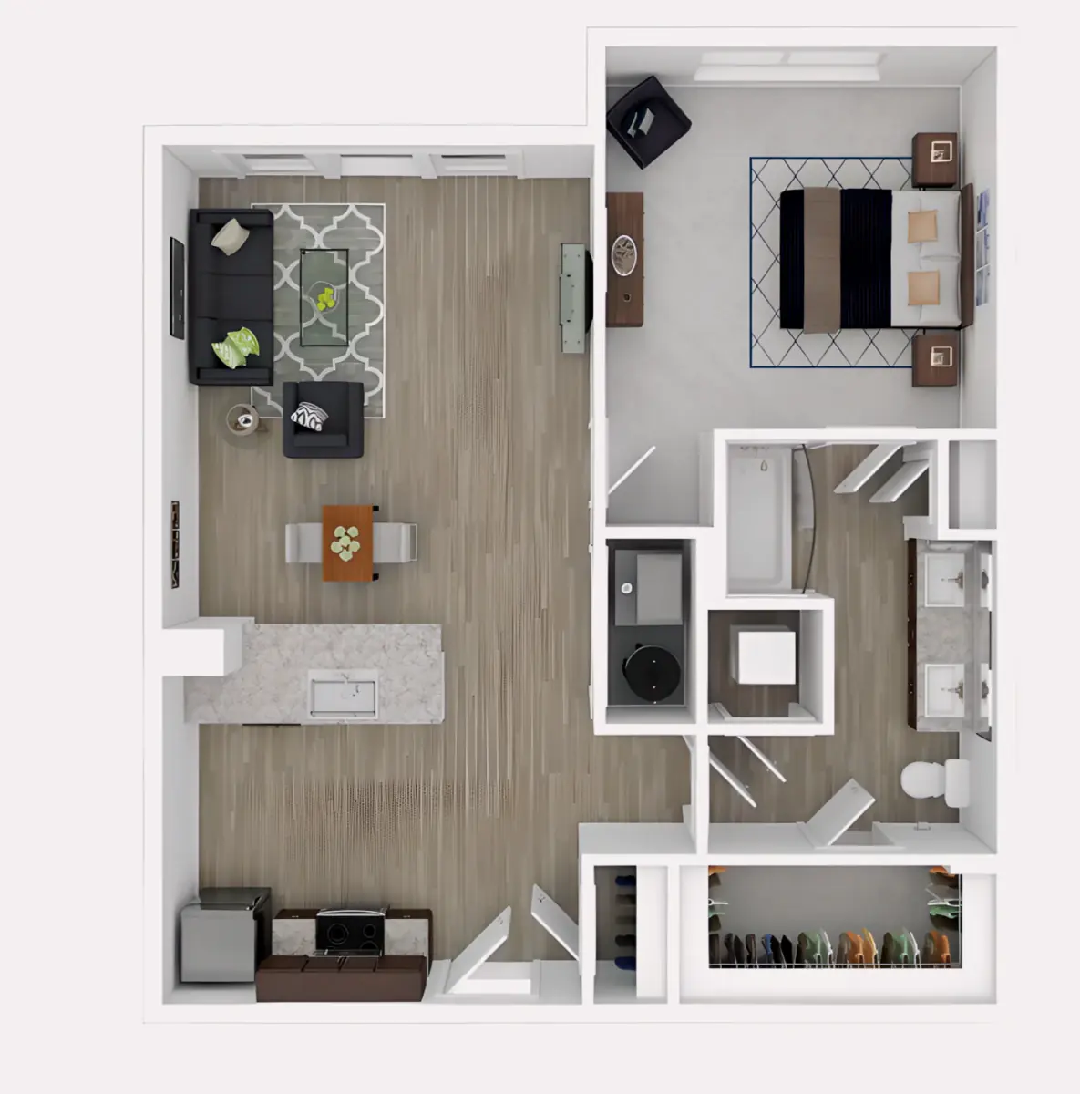 A5 Rooms view 1