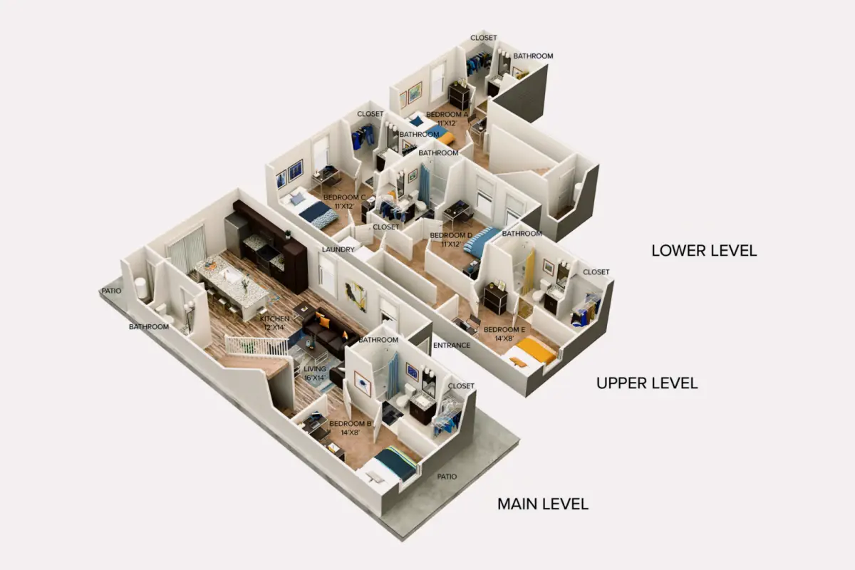 5 Rooms view 2