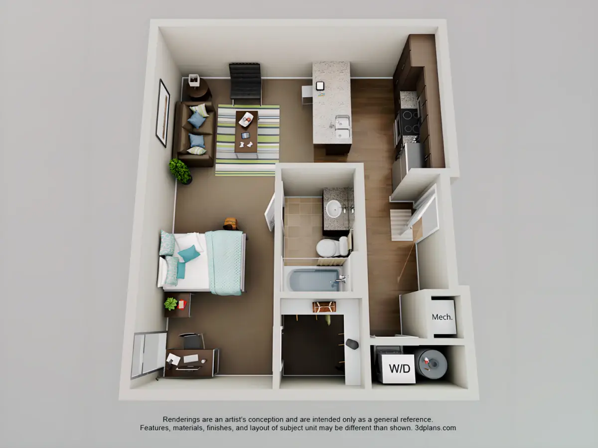 2 Rooms view 2