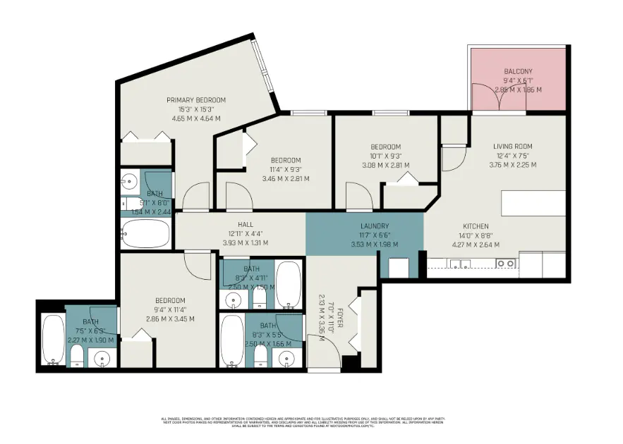 3 Rooms view 1