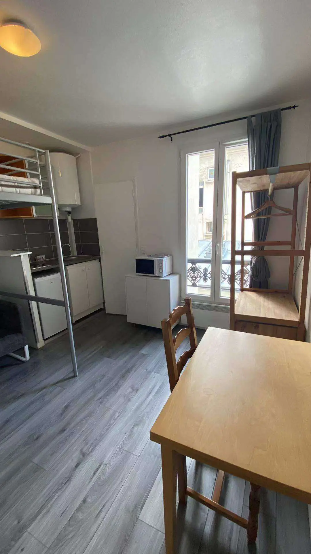 PARIS 17e·17m²·F1·Studio·With furniture