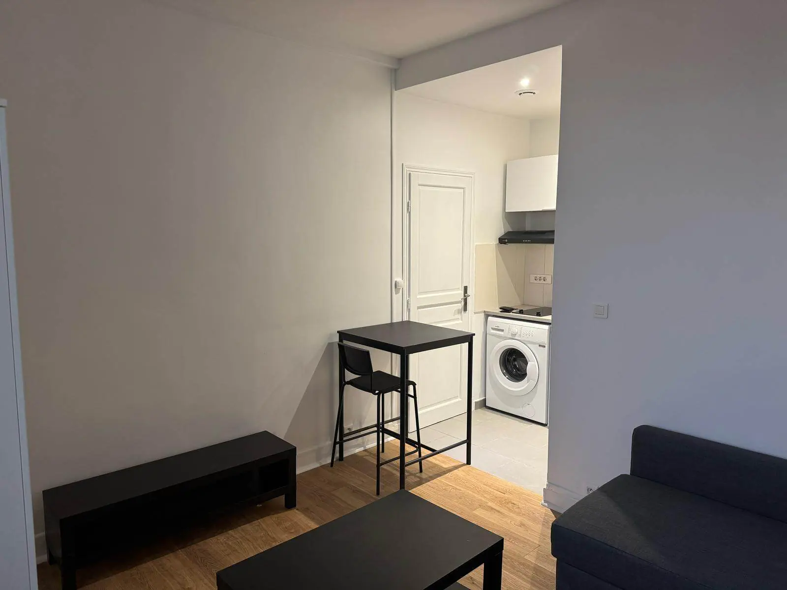 Nanterre 92e·19m²·F1·Studio·With furniture