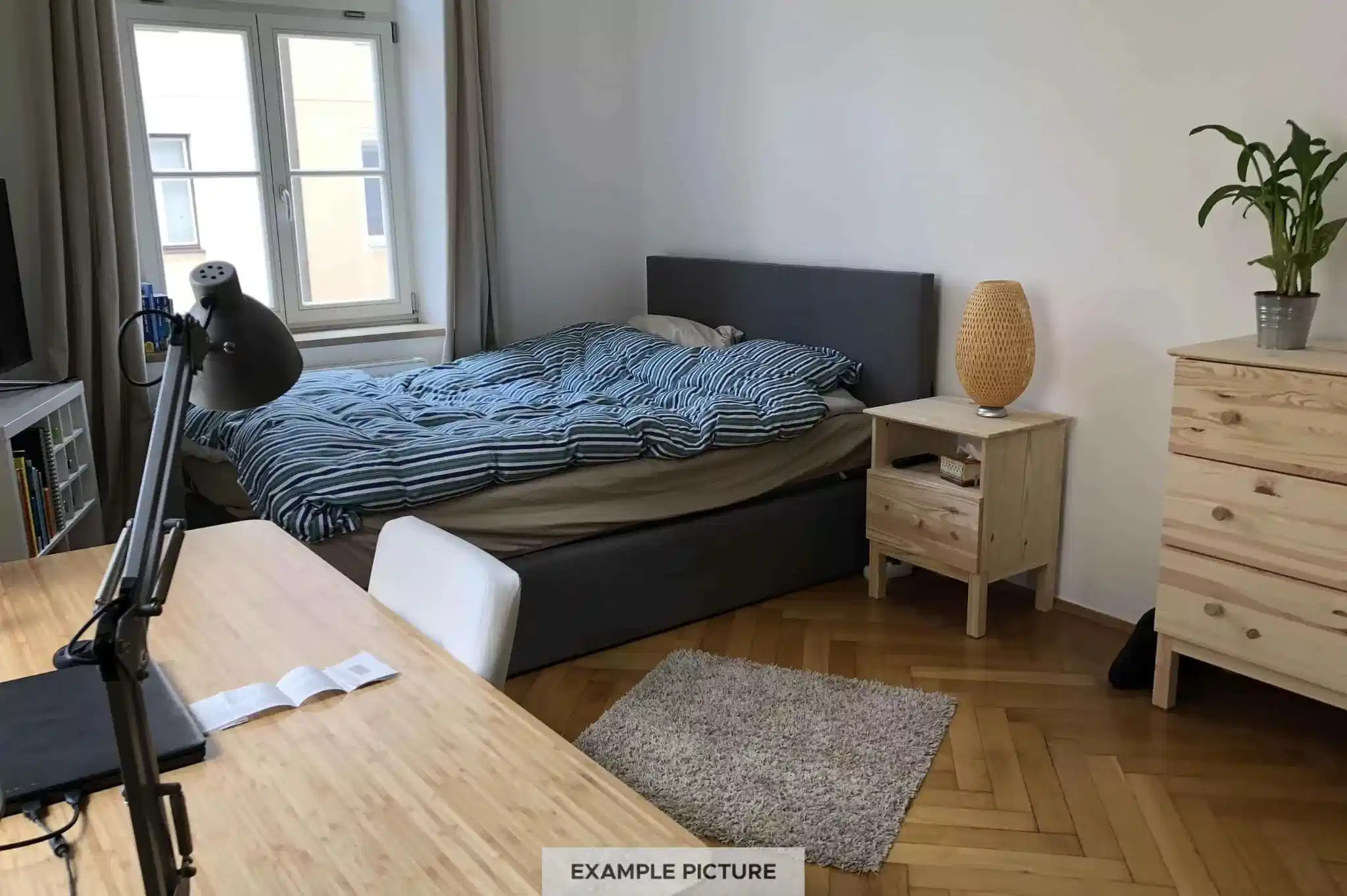 #82291: Room in a 5 Bedroom 1 Bathroom (Tumblingerstraße) - Bedroom