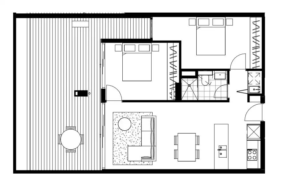 Apartment Rooms view 1
