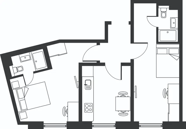 Ensuite Rooms view 2