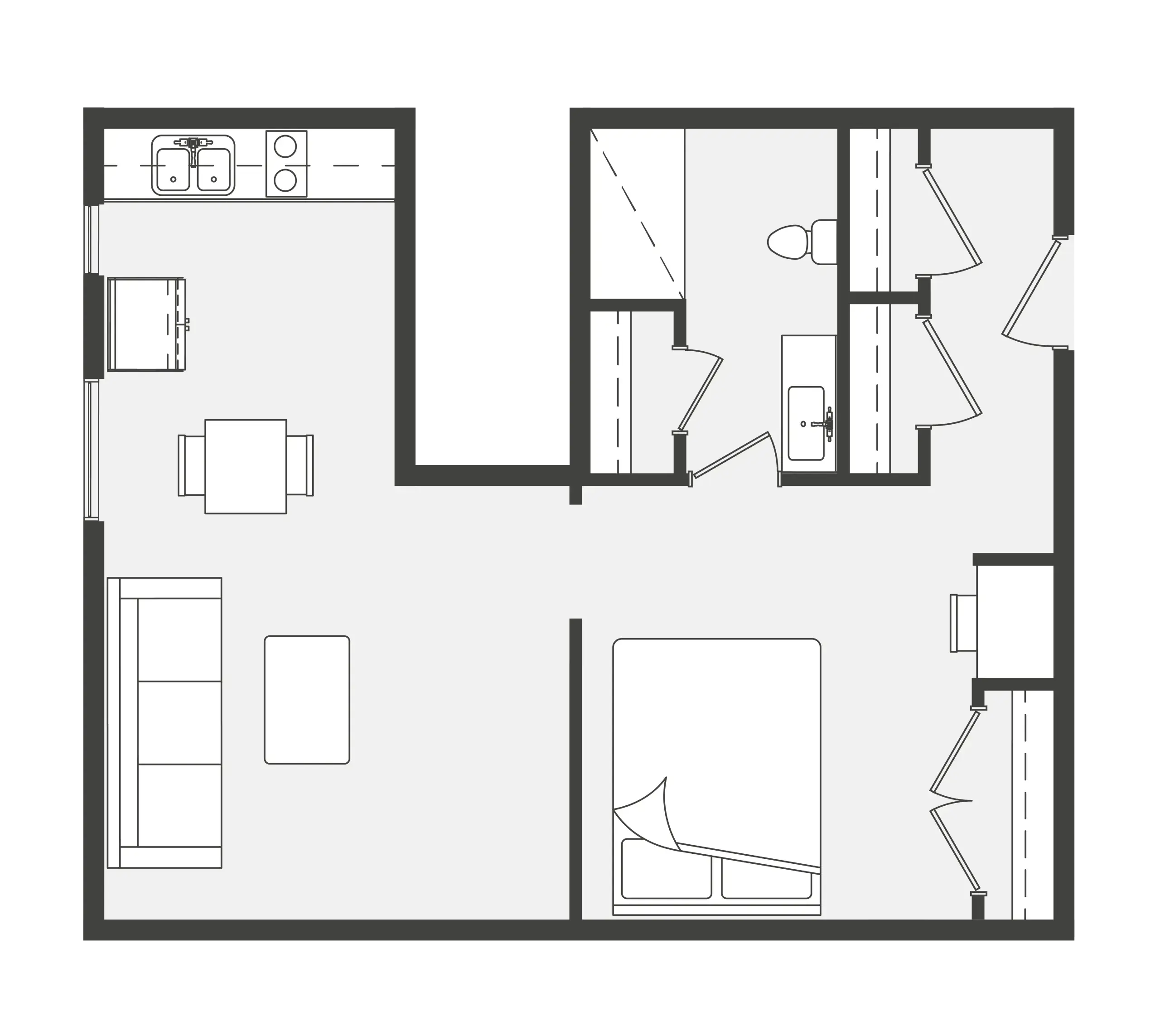 2 Rooms view 4