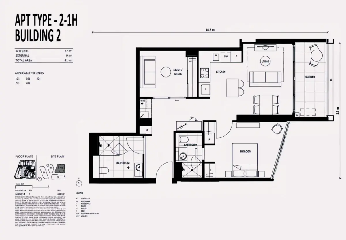 2 Rooms view 1