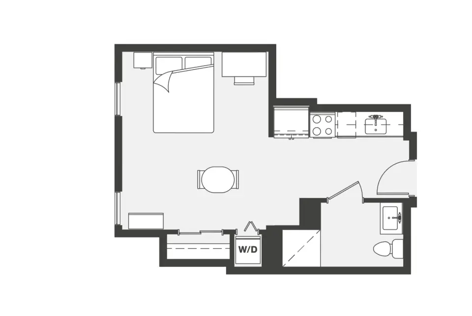 Studio Rooms view 2
