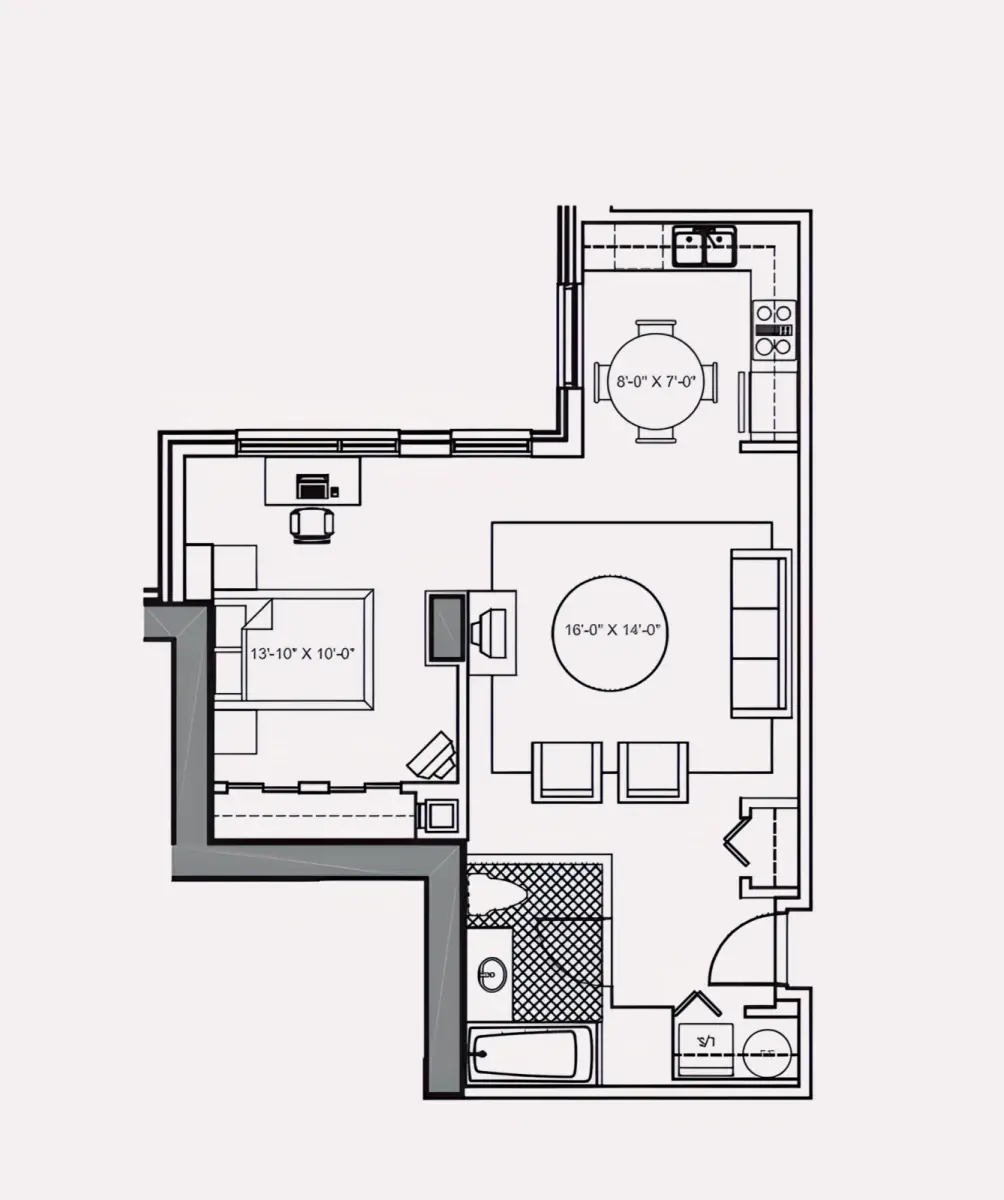 One Rooms view 1