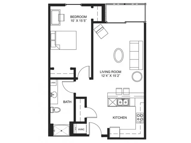 Core Rooms view 2