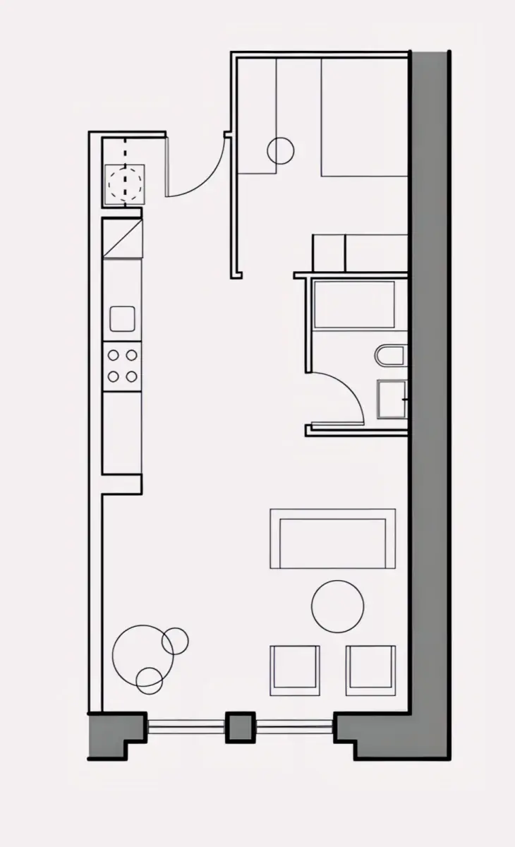 2 Rooms view 2