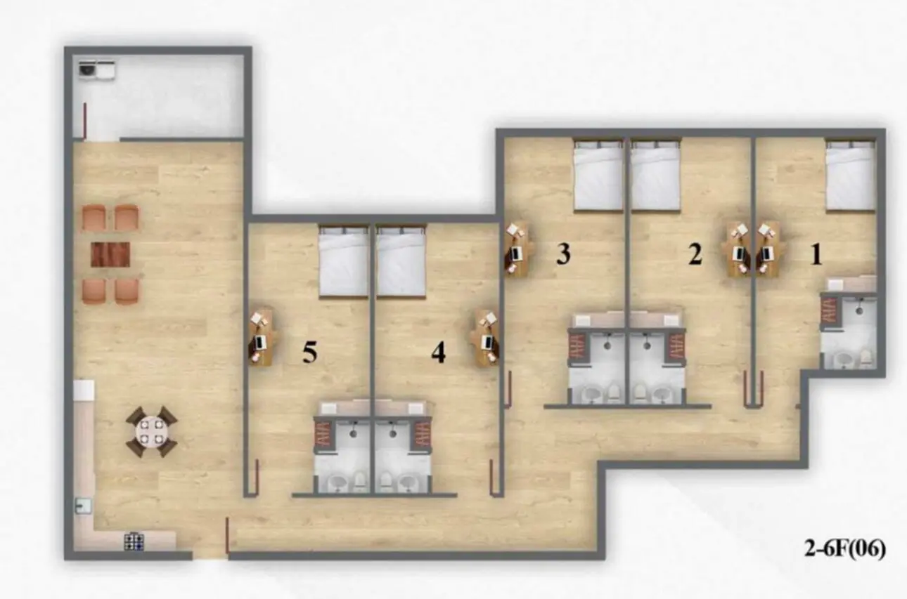 medium-sized Rooms view 1