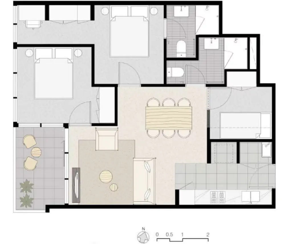 secondary Rooms view 1