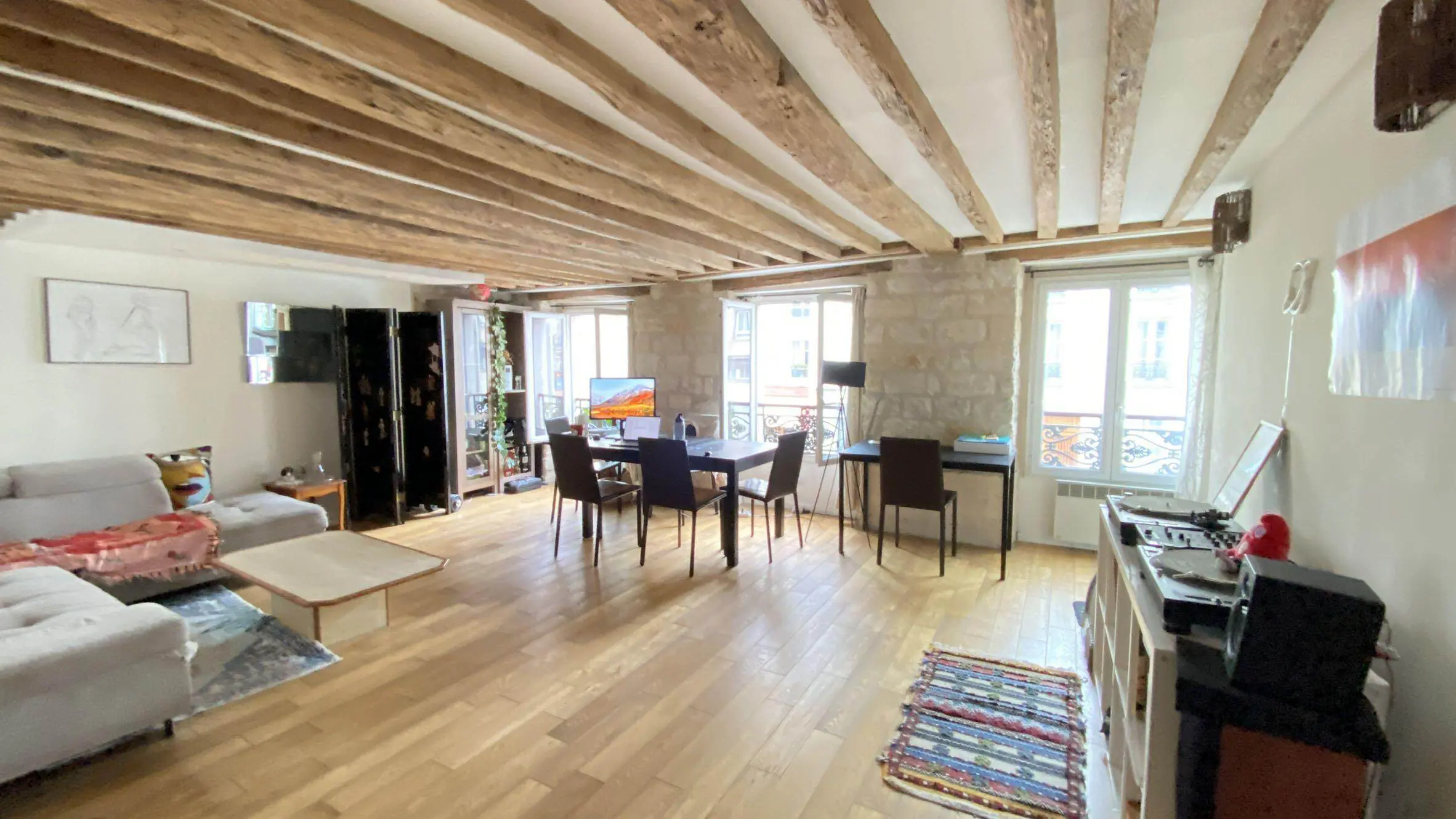 PARIS 5e·80m²·F3·Appartement·With furniture