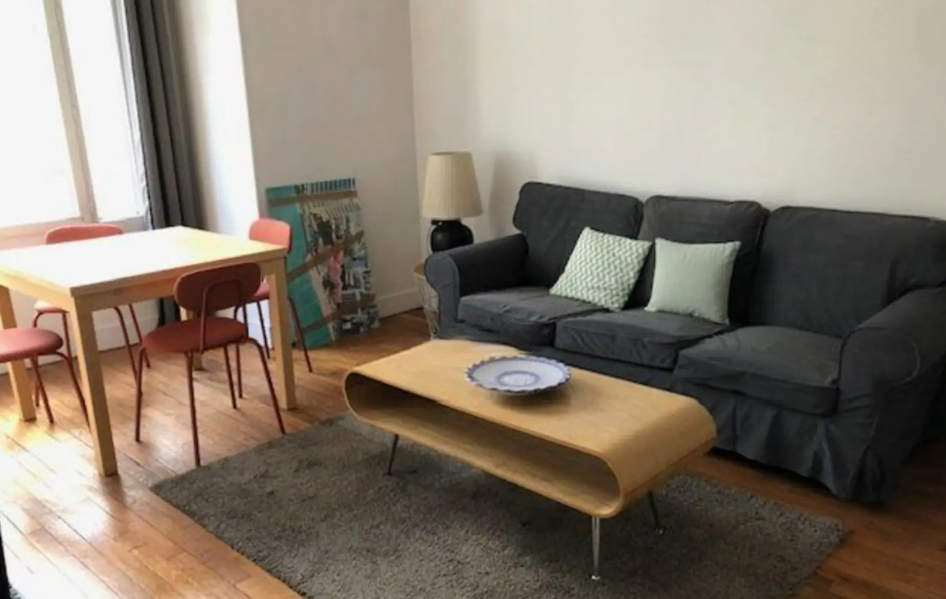 PARIS 6e·45m²·F1·Studio·With furniture