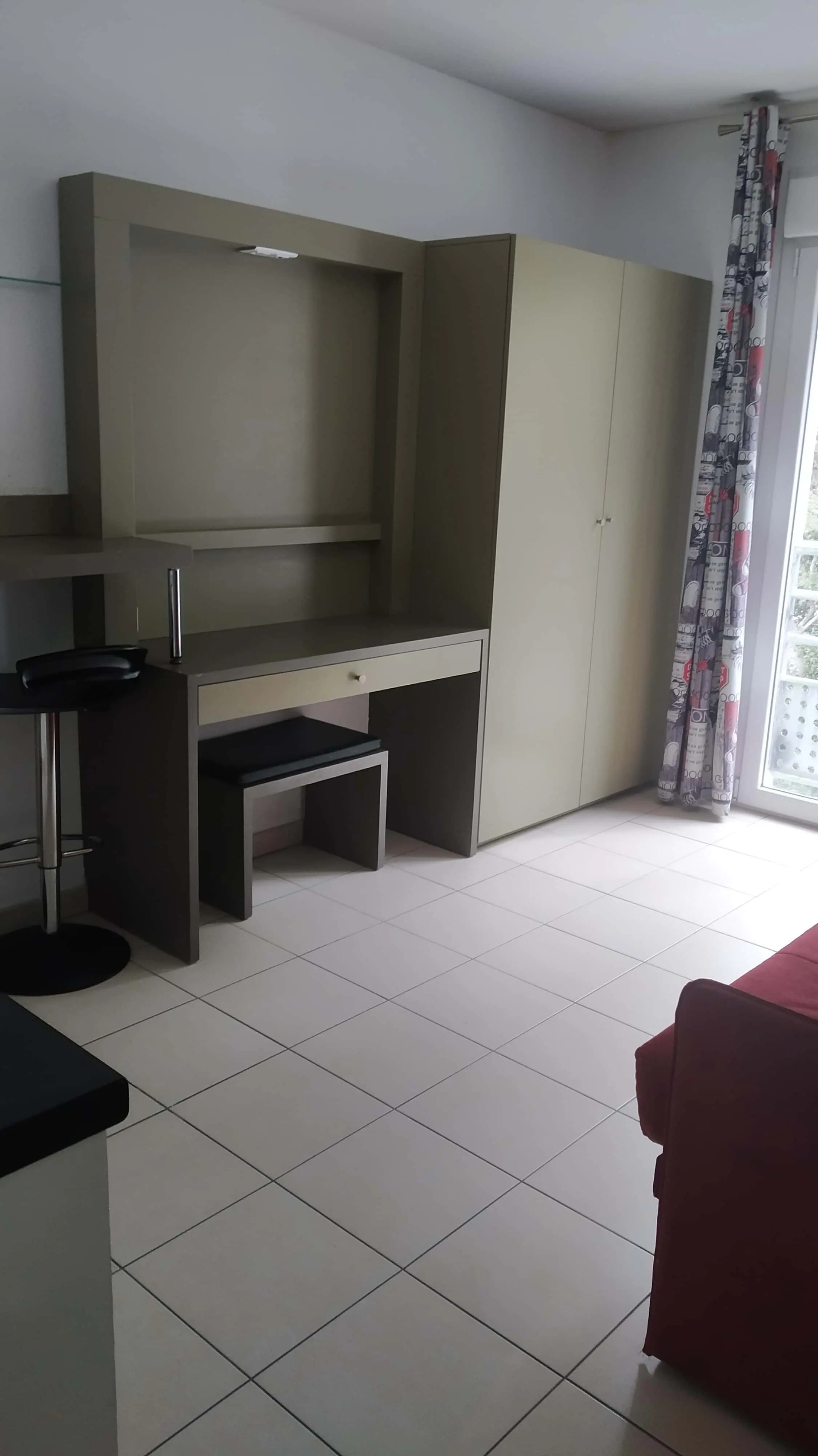 Studio de 20m² sans balcon
