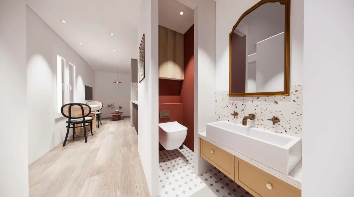 PARIS 14e·20m²·F2·Appartement·With furniture