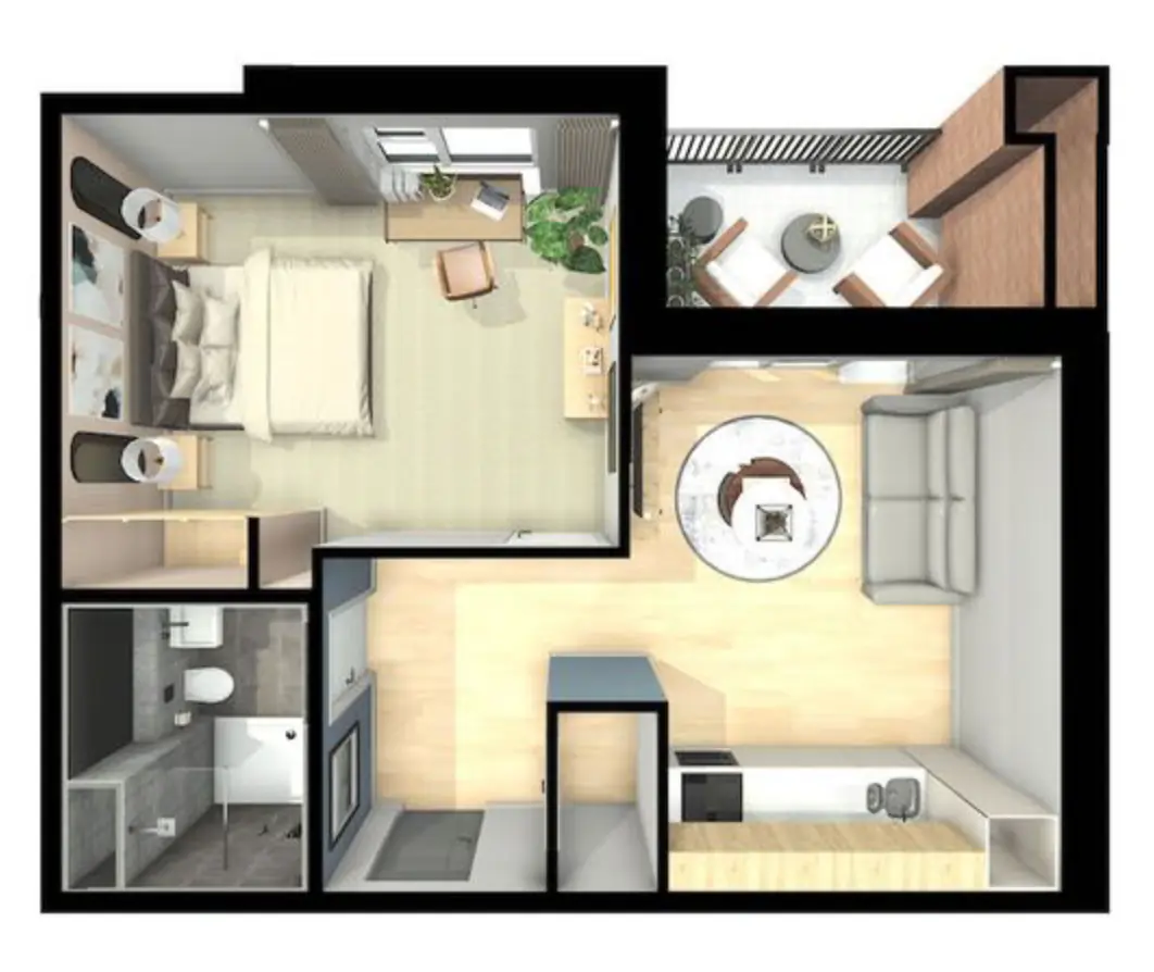 1 Rooms view 1
