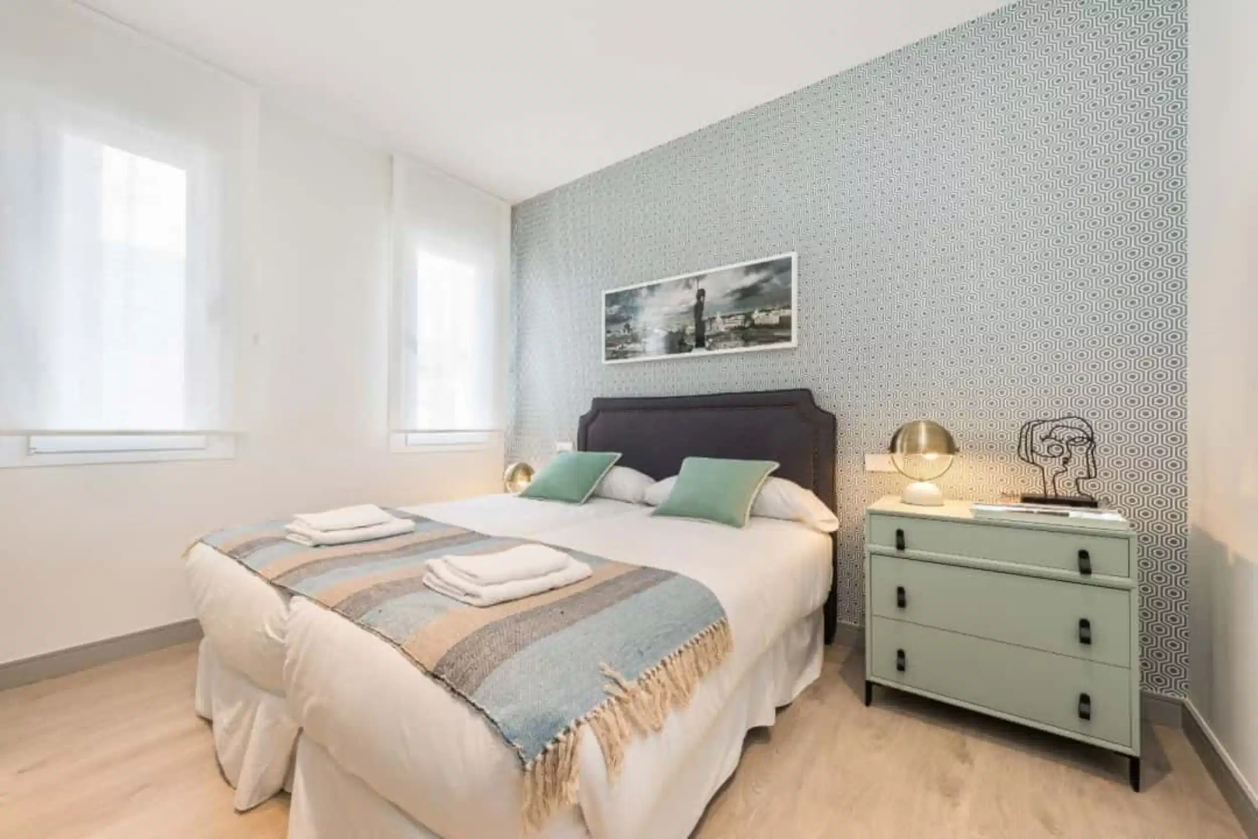 2 Bedroom 2 Bathroom (Calle De Don Ramón De La Cruz) - Bedroom