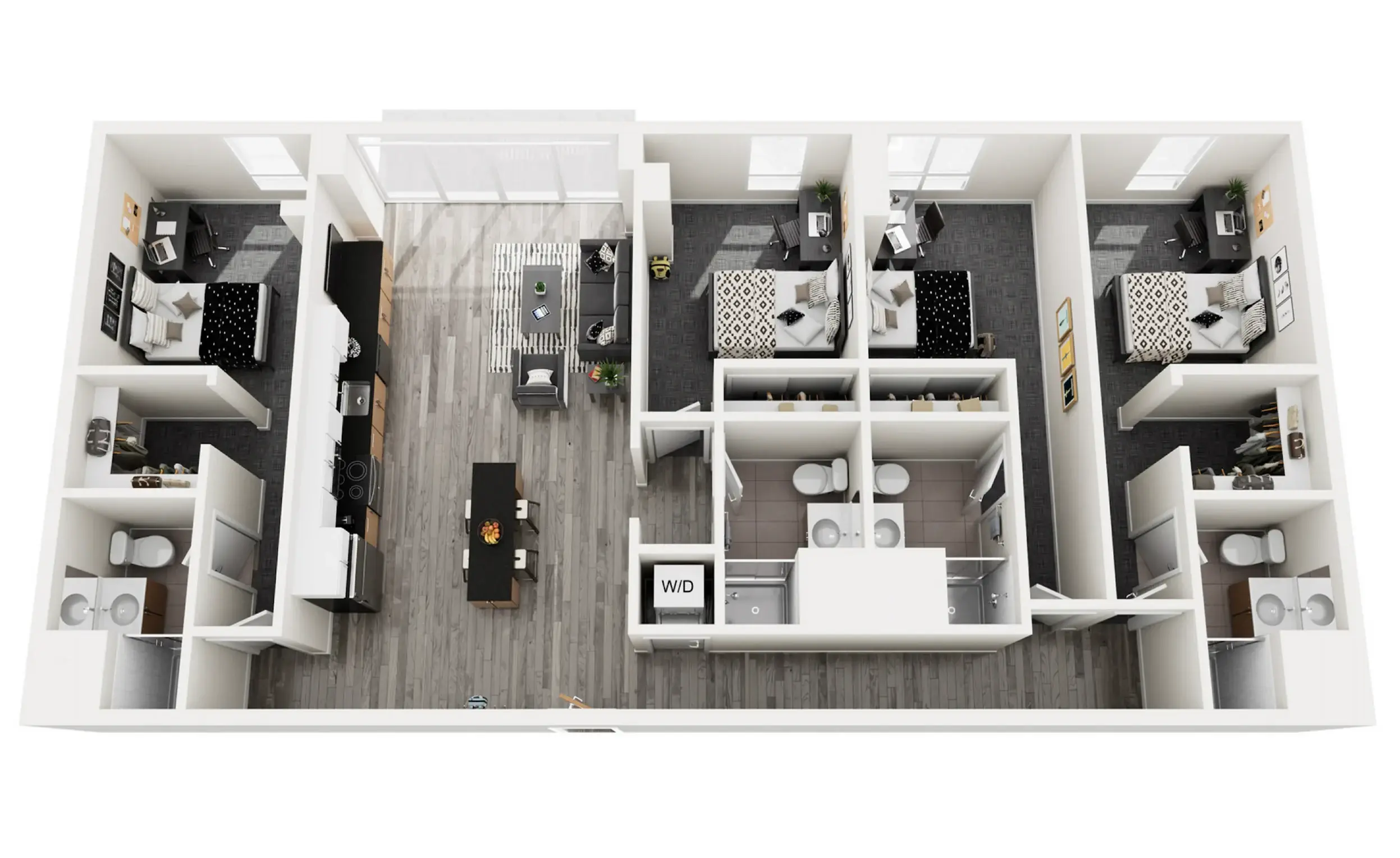 5X4T Rooms view 1