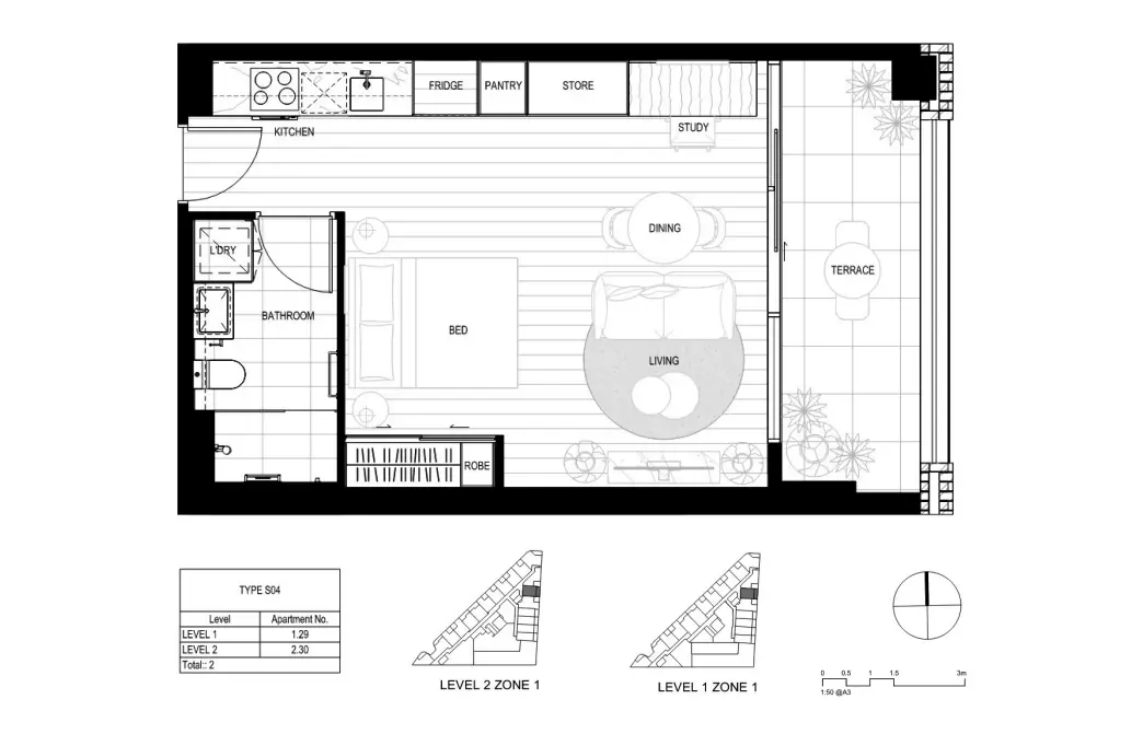 Studio Rooms view 2