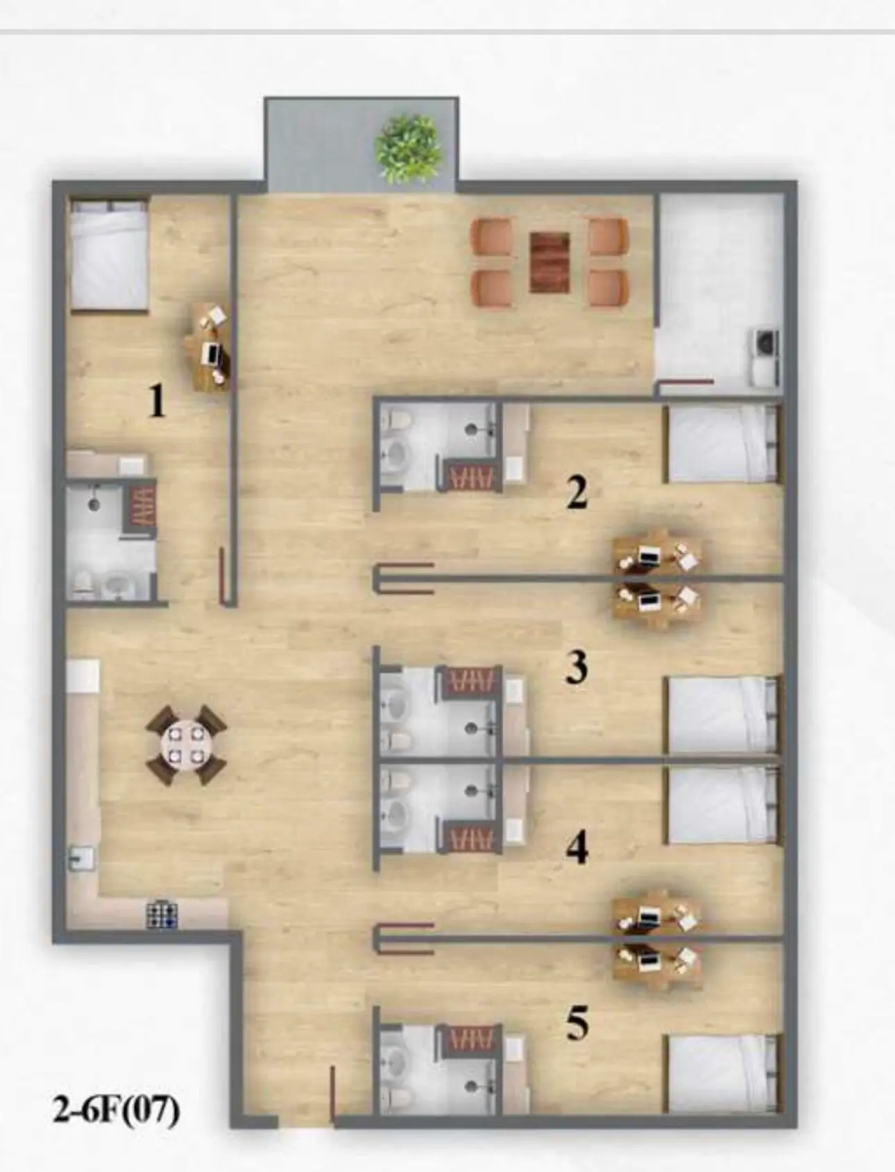Standard Rooms view 2