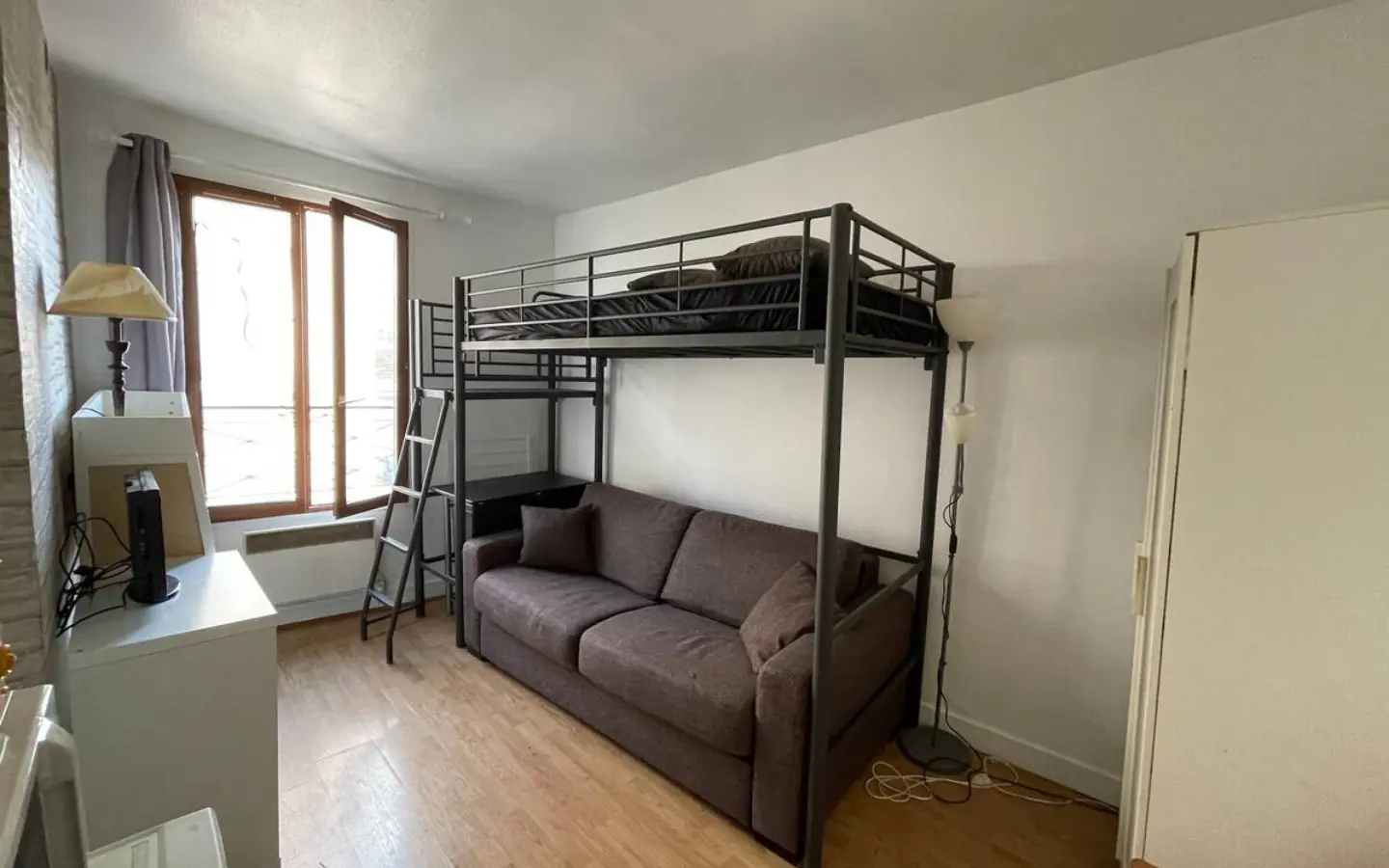PARIS 19e·17m²·F1·Studio·With furniture