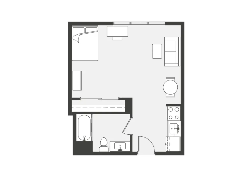Studio Rooms view 4