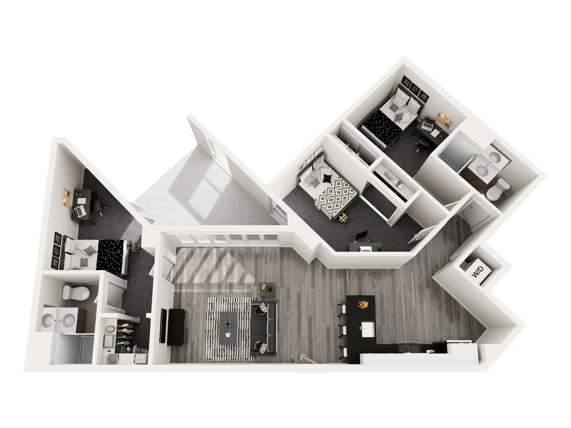 3X2 Rooms view 1