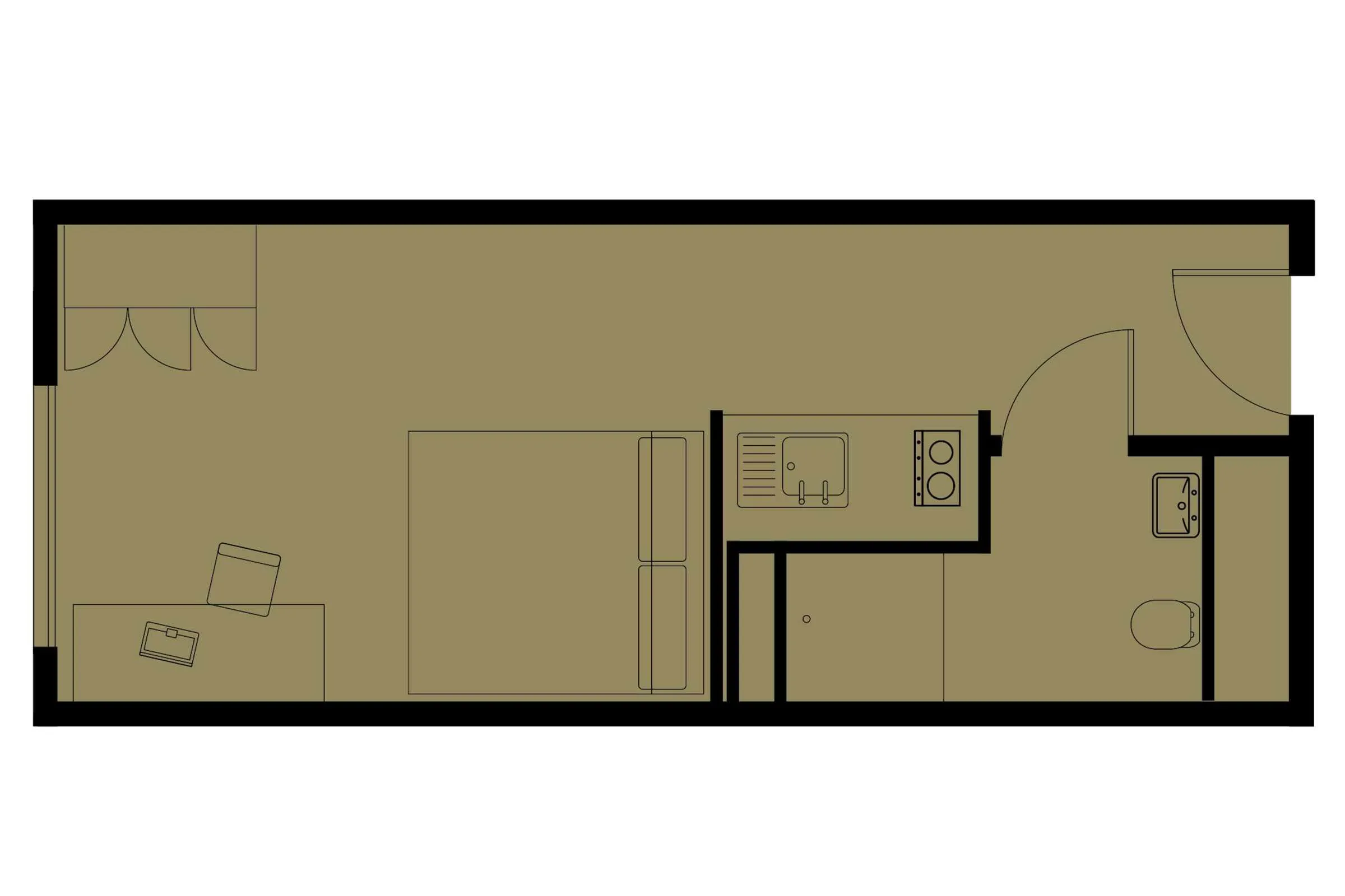 Studio Rooms view 1