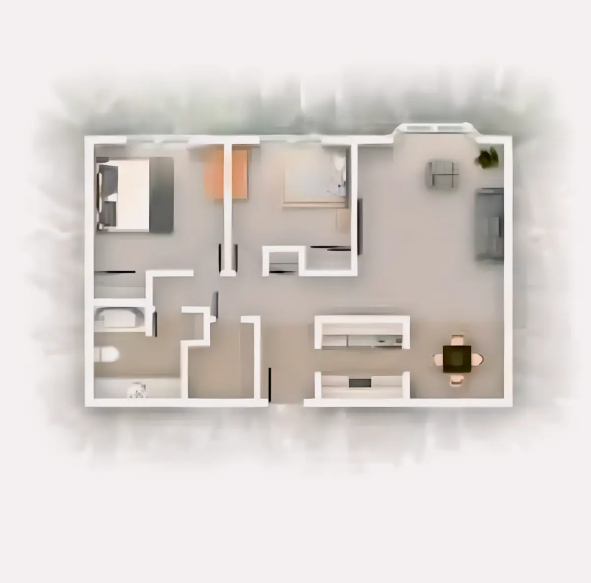 Two Rooms view 1