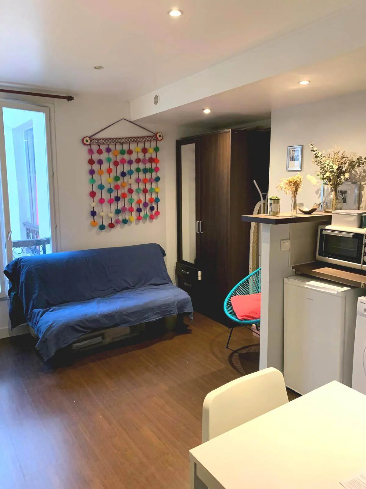 PARIS 12e·17m²·F1·Studio·With furniture