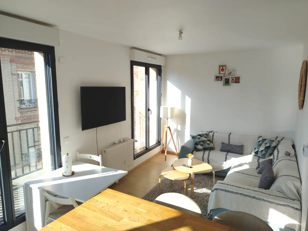 Courbevoie 92e·41m²·F2·Appartement·With furniture