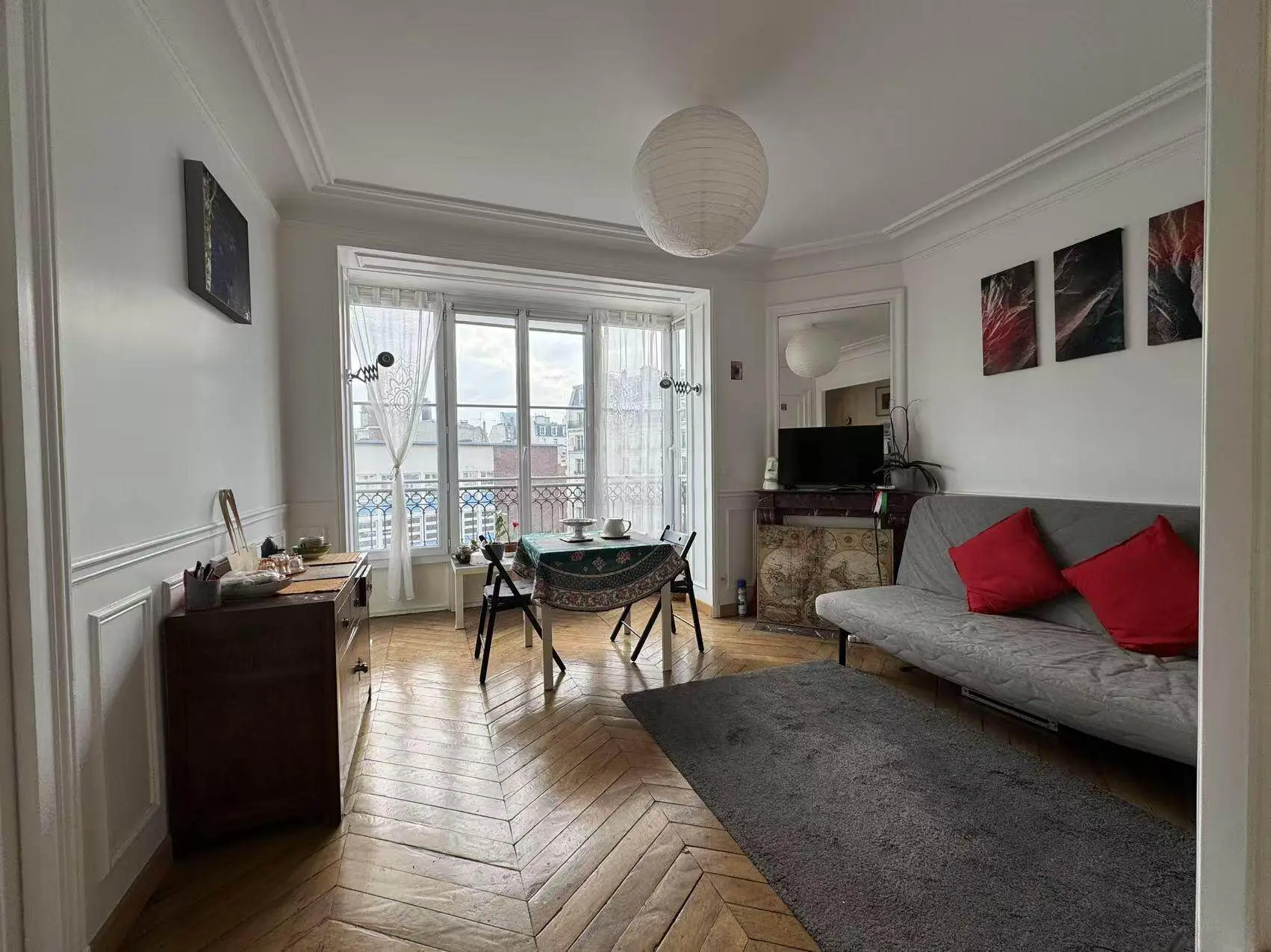 PARIS 16e·38.9m²·F2·Appartement·With furniture
