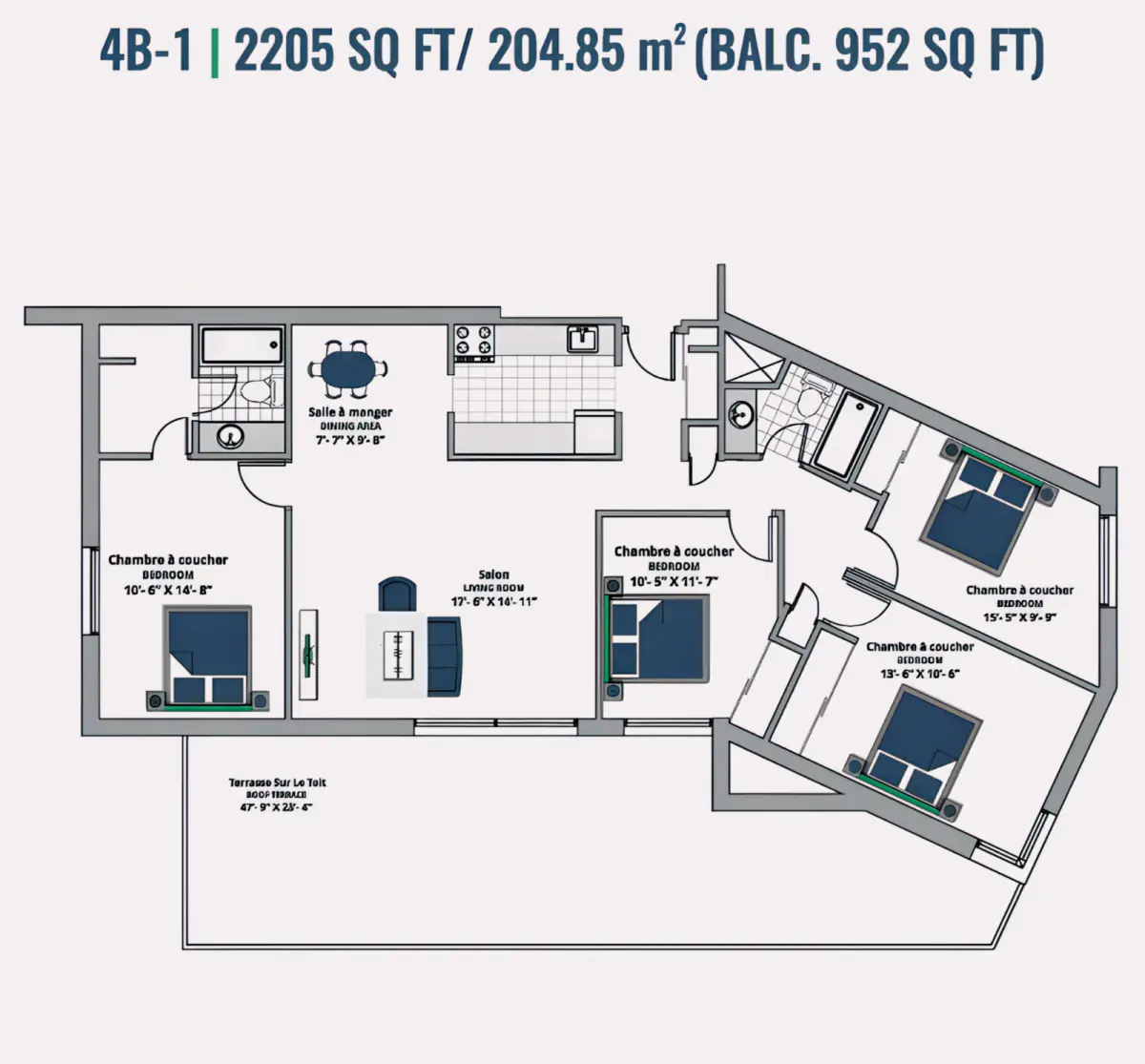4 Rooms view 1