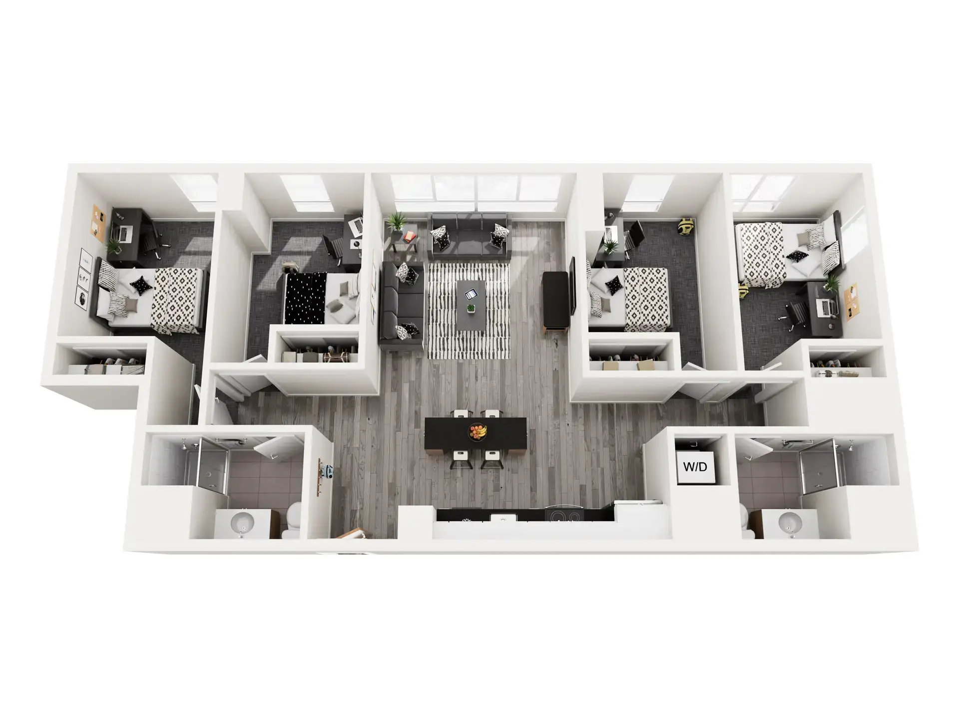 2X2L Rooms view 1
