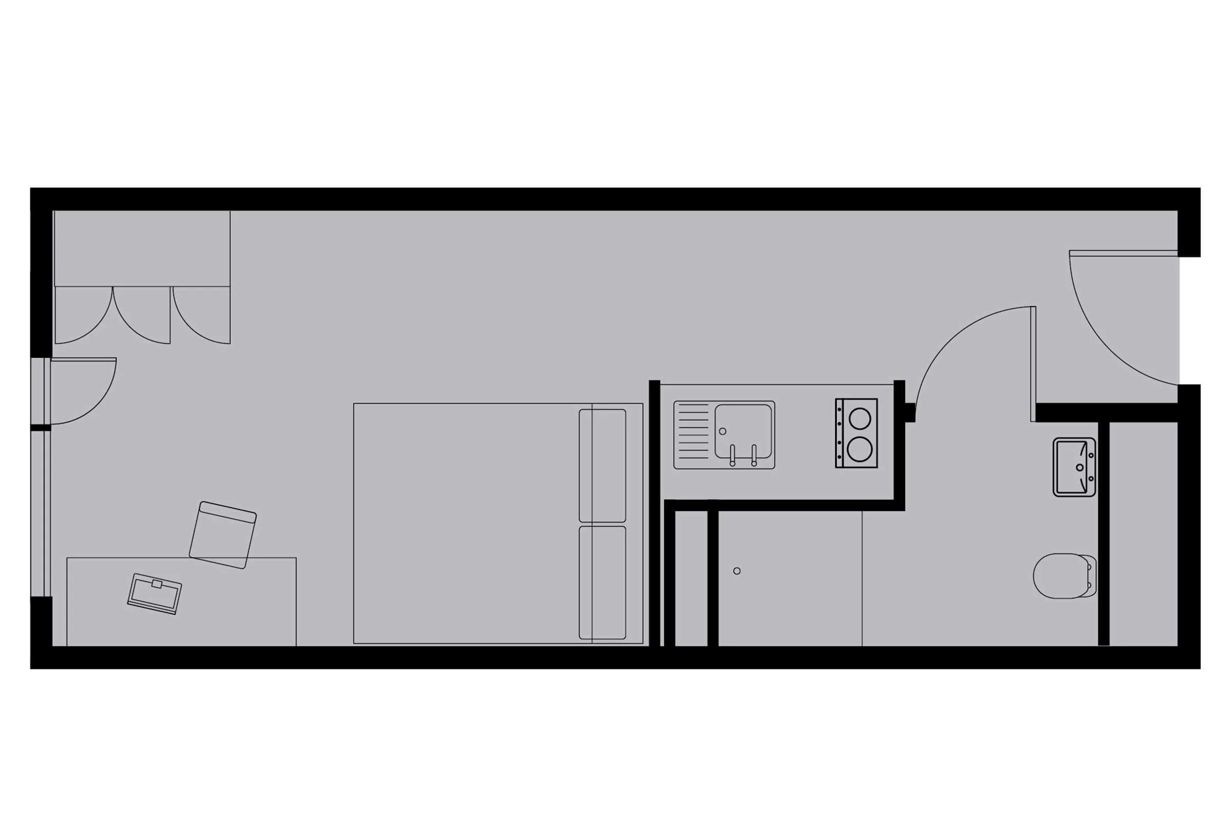 Studio Rooms view 2