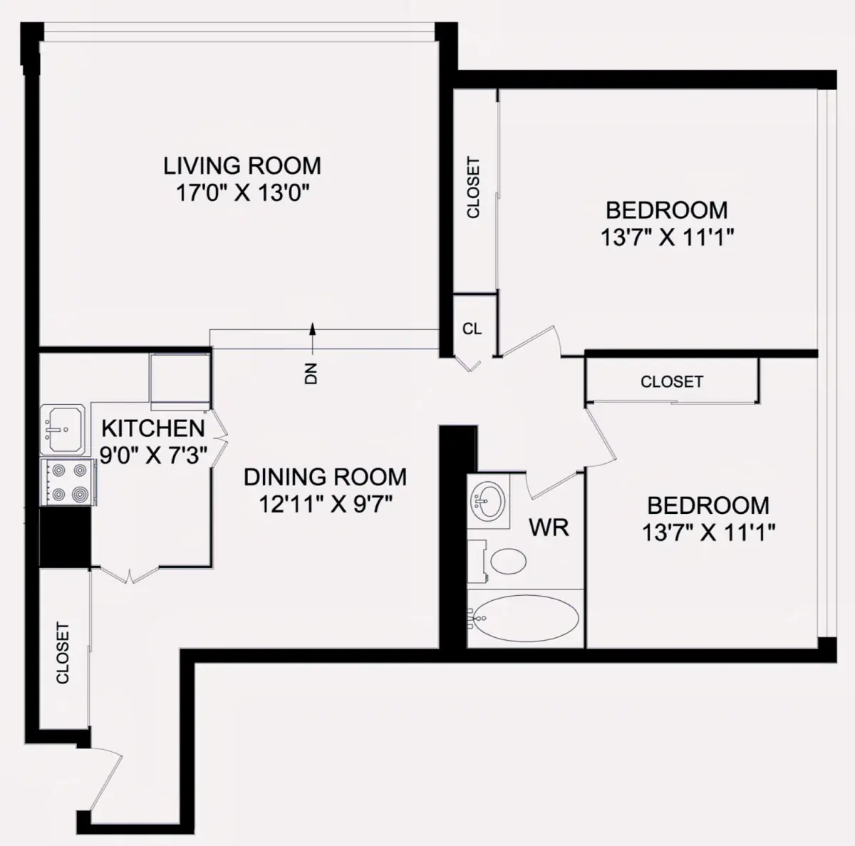 2 Rooms view 4