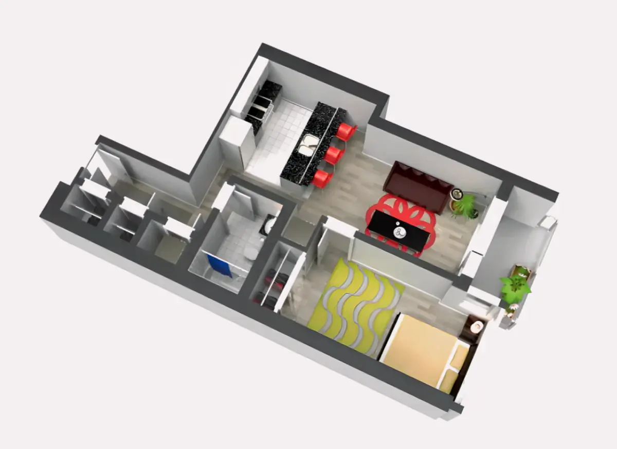 1 Rooms view 1