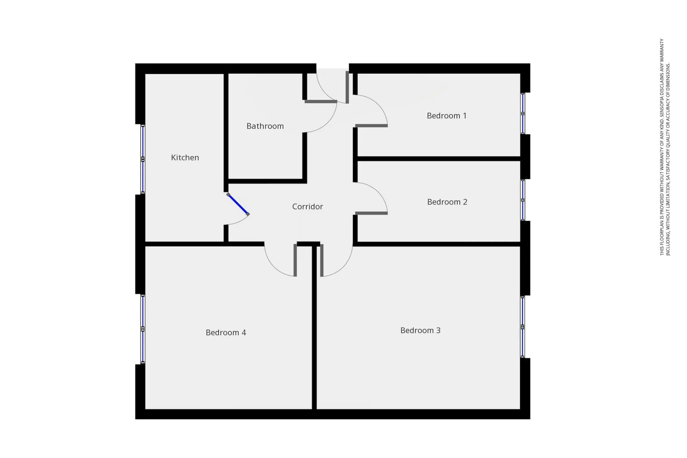 Neltestrasse Rooms view 1