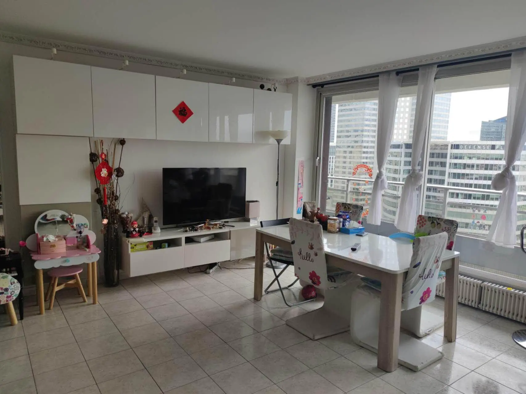 Puteaux 92e·86m²·F3·Appartement·With furniture