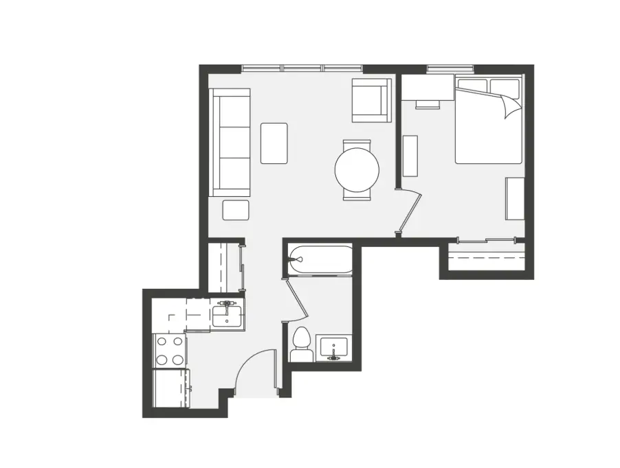 3x2 Rooms view 2