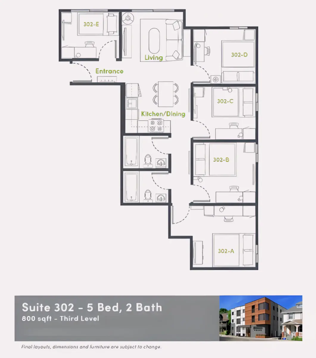 5 Rooms view 1