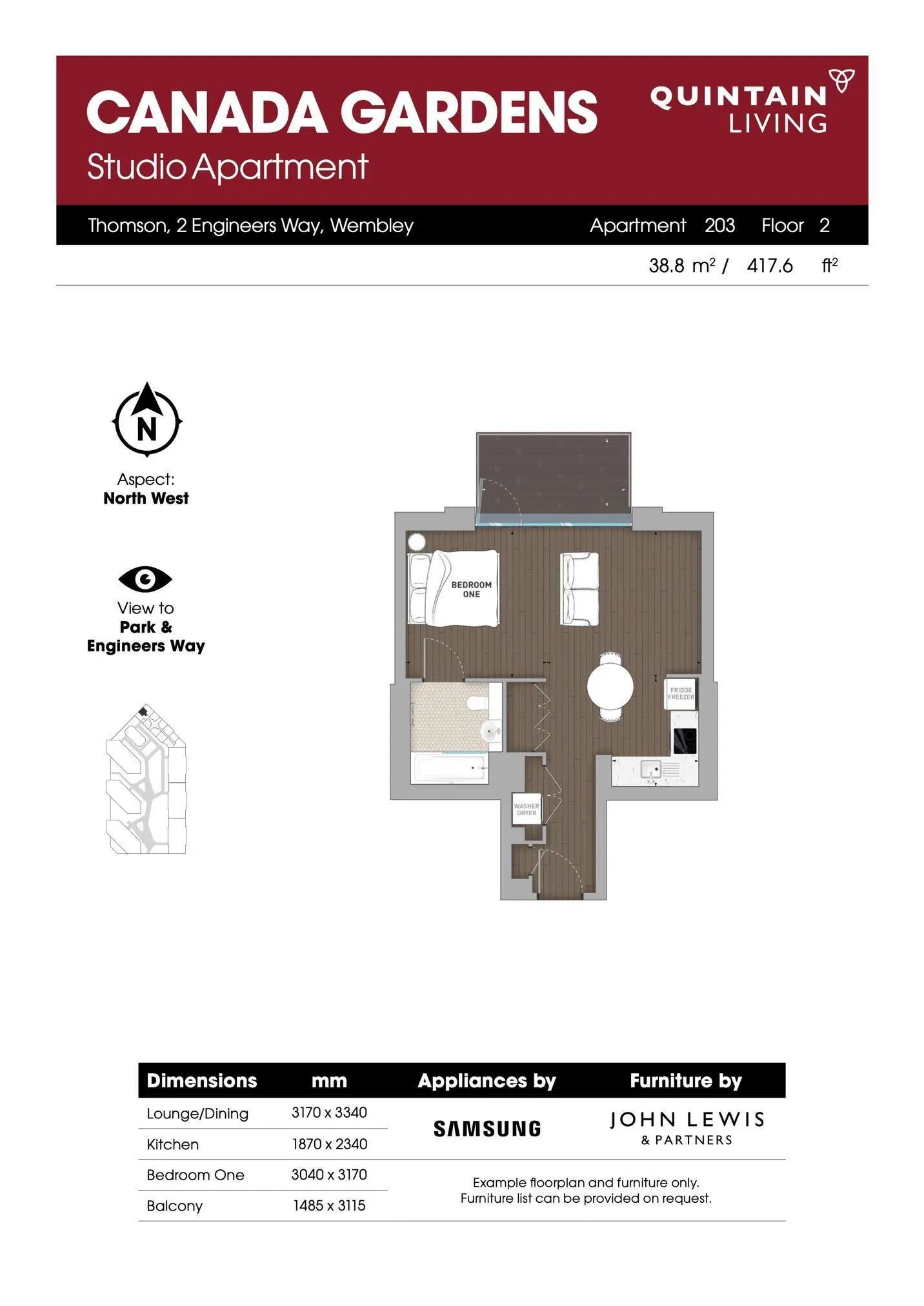 Studio Rooms view 1