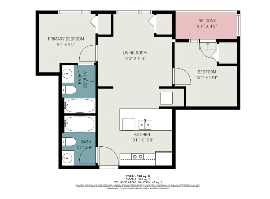 The Rooms view 3