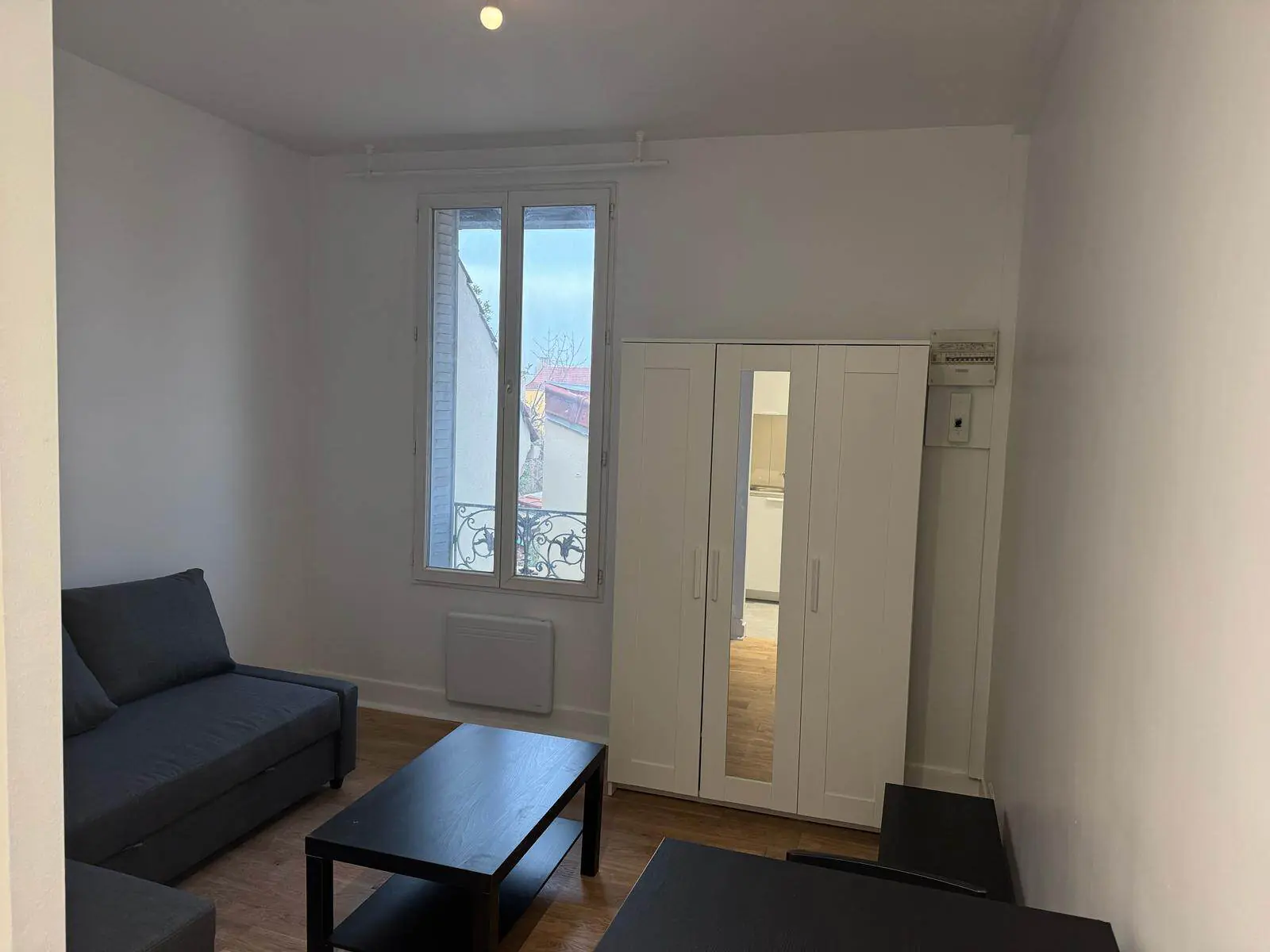 Nanterre 92e·19m²·F1·Studio·With furniture