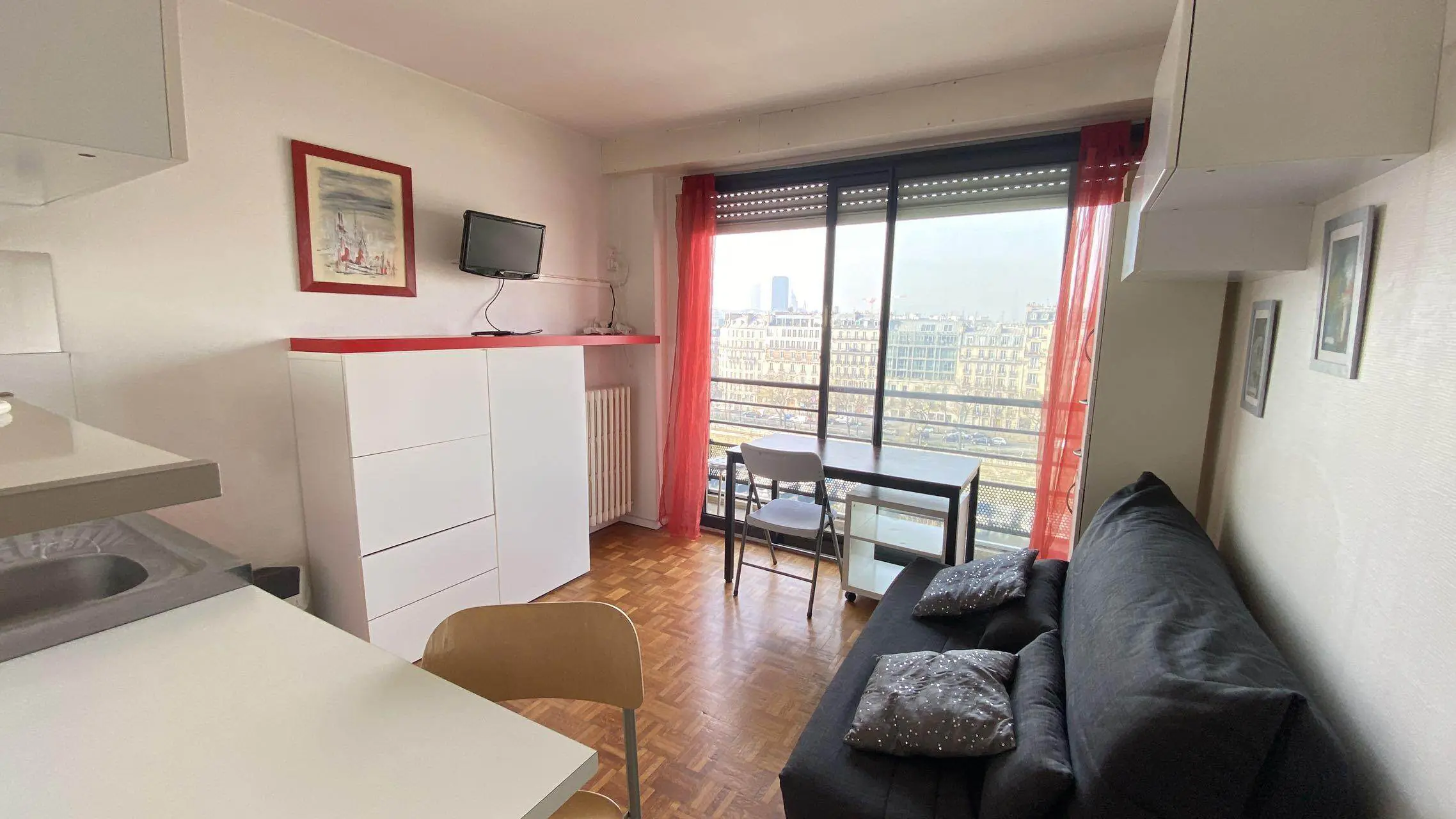 PARIS 12e·15m²·F1·Studio·Fully furnished