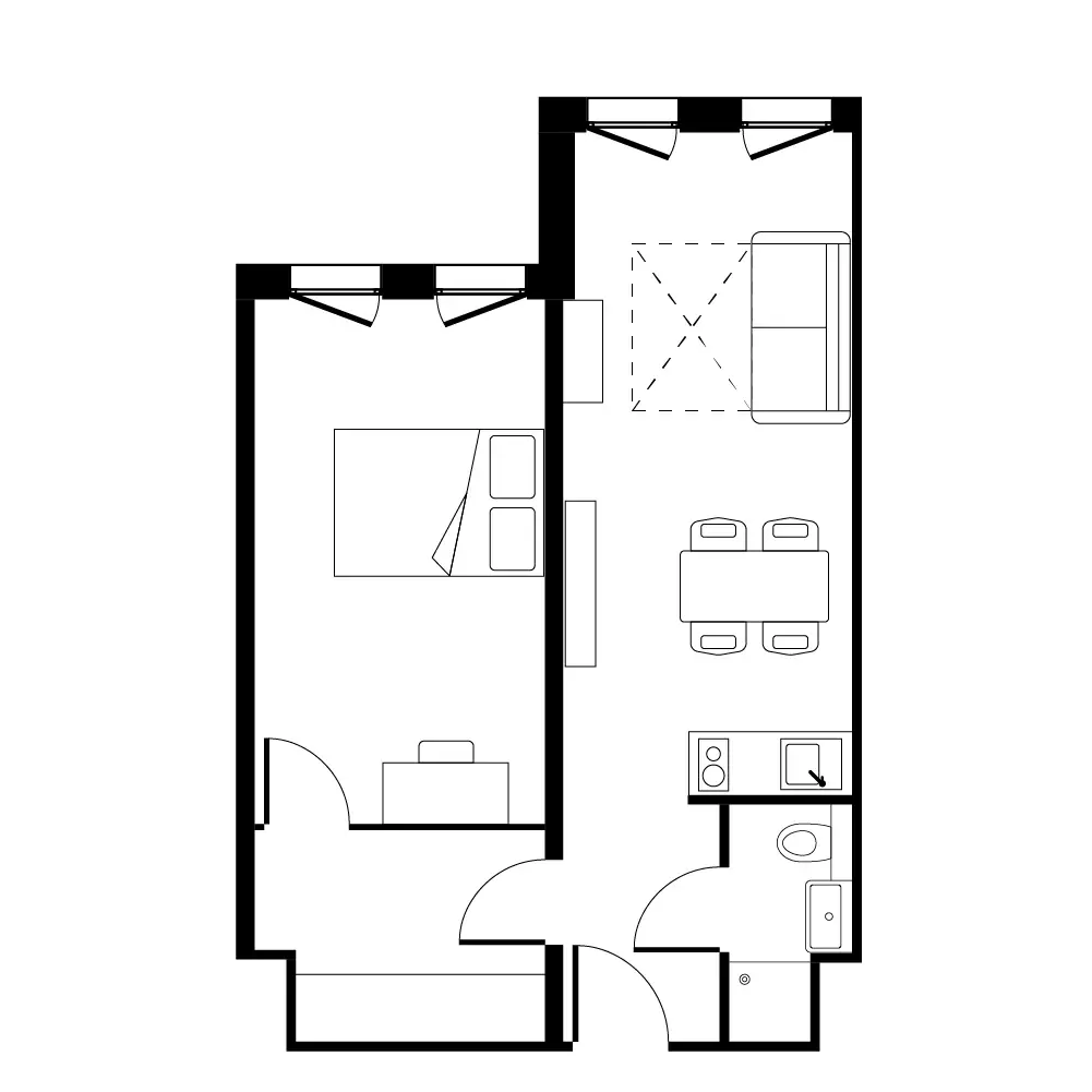 Apartment Rooms view 2