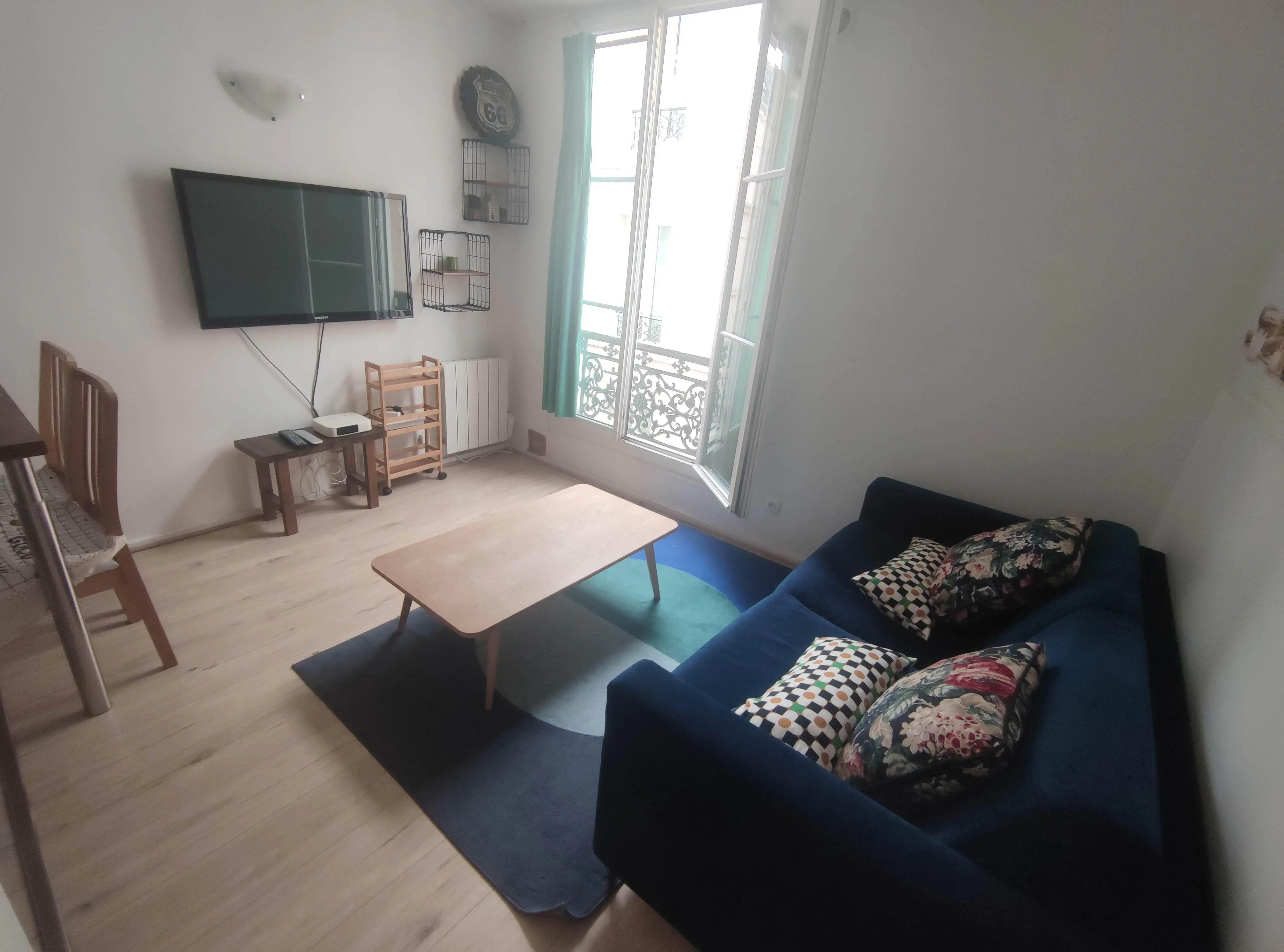 PARIS 5e·35m²·F2·Appartement·With furniture